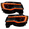 Oracle 14-21 Jeep Grand Cherokee Dynamic Headlight DRL Upgrade Kit - ColorSHIFT - Dynamic