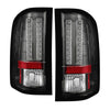 Spyder Chevy Silverado 07-13 LED Tail Lights Blk ALT-YD-CS07-LED-BK