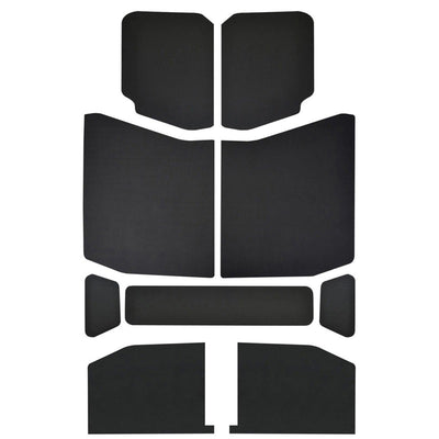 DEI 2018-Up Jeep Wrangler JL 4-Door Headliner 9-pc - Black