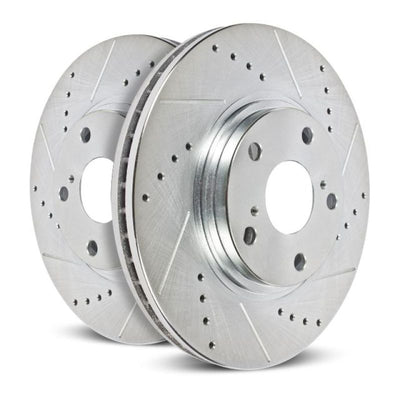 Power Stop 07-19 Cadillac Escalade Front Evolution Drilled & Slotted Rotors - Pair