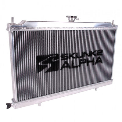 Skunk2 Alpha Series 88-91 Honda CRX/Civic Radiator (Full Size) (Dual Core) (Manual Trans.)