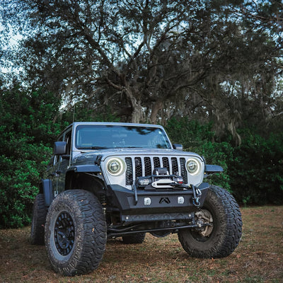 Oracle Jeep JL/Gladiator JT Oculus Switchback Bi-LED Projector Headlights - Amber/White Switchback