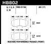 Hawk 15-17 Ford Mustang GT DTC-60 Race Front Brake Pads