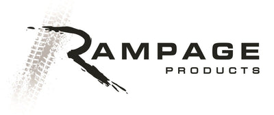 Rampage 2007-2018 Jeep Wrangler(JK) Billet Style Gas Cover - Black