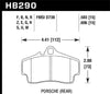 Hawk Porsche HPS Street Rear Brake Pads