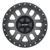 Method MR309 Grid 17x8.5 0mm Offset 6x135 94mm CB Titanium/Black Street Loc Wheel