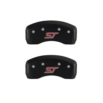 MGP 4 Caliper Covers Engraved Front & Rear ST Red finish silver ch