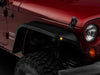 Officially Licensed Jeep 07-18 Jeep Wrangler JK Slim Fender Flares w/ Jeep Logo- Front