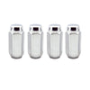 McGard Hex Lug Nut (Cone Seat) M14X1.5 / 22mm Hex / 1.945in. Length (4-Pack) - Chrome