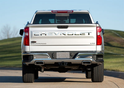 Putco 19-20 Chevy Silverado 1500 - Stainless Steel Tailgate Letters CHEVROLET Chevrolet Letters
