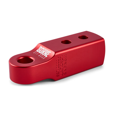 Borne Off-Road CNC Hitch Receiver Shackle 2in Red