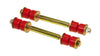Prothane Universal End Link Set - 5in Mounting Length - Red