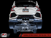 AWE Tuning 2017+ Honda Civic Type R Touring Edition Exhaust w/Front Pipe & Triple Diamond Black Tips