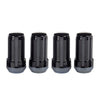 McGard SplineDrive Lug Nut (Cone Seat) M14X1.5 / 1.935in. Length (4-Pack) - Black (Req. Tool)