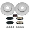 Power Stop 12-16 Chrysler Town & Country Rear Z17 Evolution Geomet Coated Brake Kit