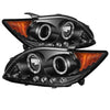 Spyder Scion TC 08-10 Projector Headlights LED Halo -Replaceable LEDs Blk PRO-YD-TTC08-HL-BK