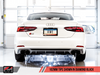 AWE Tuning Audi B9 S5 Sportback Touring Edition Exhaust - Non-Resonated (Black 102mm Tips)