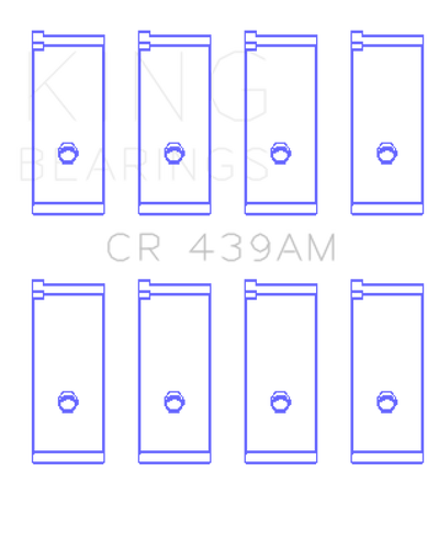 King Honda A18A1/A20A1/B20A3/BS1/ES/ET1-2 Connecting Rod Bearing Set