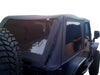 Rampage 1997-2006 Jeep Wrangler(TJ) Excludes LJ Unlimited Frameless Soft Top Kit - Black Diamond
