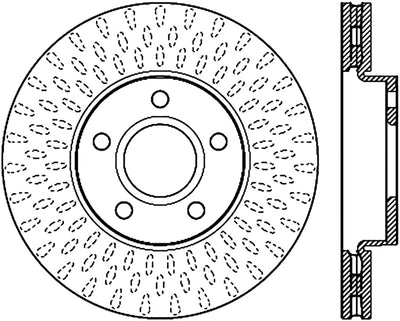 StopTech Slotted Sport Brake Rotor