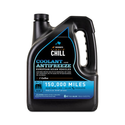 Liquid Chill EG Coolant, European/Asian Vehicles, Blue