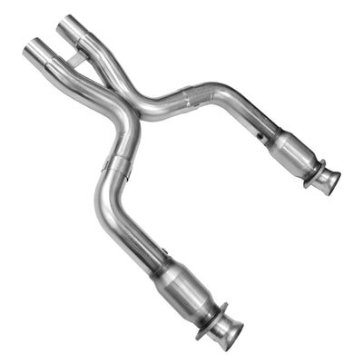 Kooks 11-14 Ford Mustang GT 1-7/8 x3 Header & Catted X-Pipe Kit