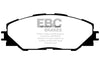 EBC 09-10 Pontiac Vibe 2.4 2WD Redstuff Front Brake Pads