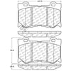 StopTech Street Touring 09-13 Infiniti FX35/FX37/FX45/FX50/08-13 G37 Front Brake Pads