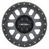 Method MR309 Grid 18x9 +18mm Offset 8x6.5 130.81mm CB Titanium/Black Street Loc Wheel