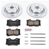 Power Stop 09-13 Infiniti FX50 Rear Z23 Evolution Sport Brake Kit