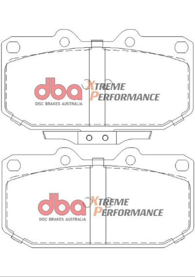 DBA 06-07 Subaru WRX XP650 Front Brake Pads