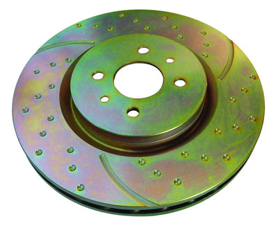 EBC 86-89 Mazda RX7 2.4 (1.3 Rotary)(Vented Rear Rotors) GD Sport Front Rotors