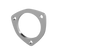 QTP 3in Weld-On QTEC 3 Bolt Flange