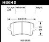 Hawk 2009-2014 Audi A4 HPS 5.0 Rear Brake Pads
