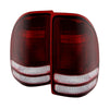 Xtune Dodge Dakota 1997-2004 OEM Style Tail Lights -Red Smoked ALT-JH-DDAK97-OE-RSM