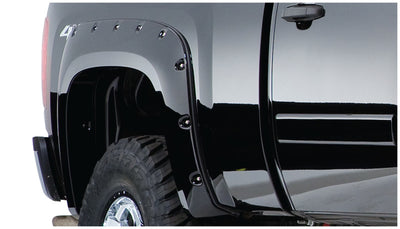 Bushwacker 84-90 Ford Bronco II Cutout Style Flares 2pc - Black