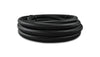 Vibrant -3 AN Black Nylon Braided Flex Hose w/PTFE Liner (10FT Roll)