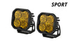 Diode Dynamics SS3 LED Pod Sport - Yellow Driving Standard (Pair)