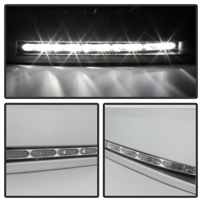 Spyder Toyota Tundra 07-13 Daytime LED Running Lights wo/switch Silver FL-DRL-TTU07-SIL