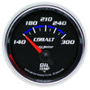 Autometer Cobalt 2 1/6in 140-300 Degree F Oil Temprature Gauge