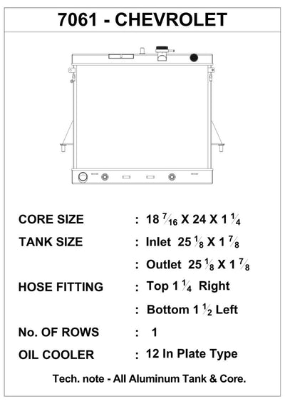 CSF 06-10 Hummer H3/H3T 3.5L/3.7L/5.3L Radiator