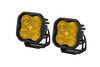 Diode Dynamics SS3 Pro ABL - Yellow SAE Fog Standard (Pair)