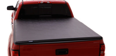 Lund 15-18 Ford F-150 Styleside (6.5ft. Bed) Hard Fold Tonneau Cover - Black