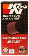 K&N Filter Universal Rubber Filter 3 1/2 inch Flange 5 inch Base 3 1/2 inch Top 4 inch Height
