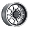 Method MR409 15x7 5+2/+38mm Offset 4x156 132mm CB Steel Grey Wheel