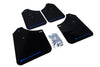 Rally Armor 02-07 Subaru WRX/STI/RS/2.5i (Wagons Req. Mod.) Black UR Mud Flap w/ Blue Logo