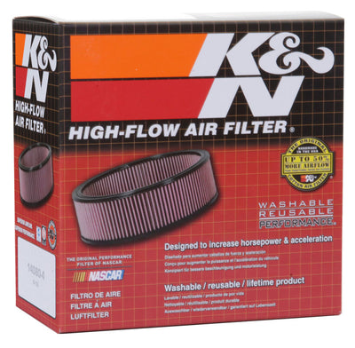 K&N Universal Clamp-On Air Filter 2-1/8in Dual Flange 6-1/4 x 4in OD 3n Height