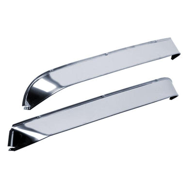 AVS 48-52 Ford Pickup Ventshade Window Deflectors 2pc - Stainless