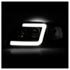 Spyder 97-03 Ford F-150 (After 6/1997) Light Bar Projector Headlights - Blk (PRO-YD-FF15097V2-LB-BK)