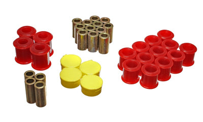 Energy Suspension 89-94 Nissan 240SX (S13) Red Rear Control Arm Bushing Set